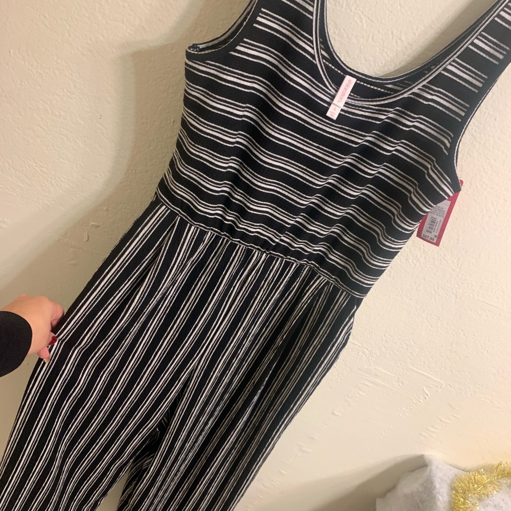 Sleeveless Striped Jumper